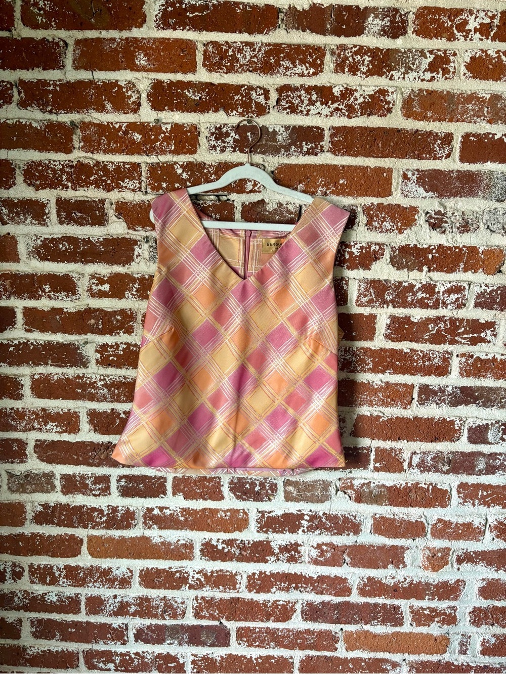 Y2K Bergamo by EBI Preppy Sleeveless Blouse